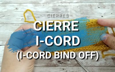 CIERRE I-CORD (i-cord bind off)