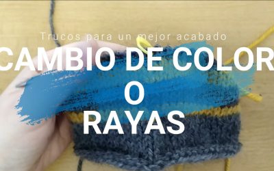 CÓMO TEJER RAYAS SIN SALTO EN CIRCULAR