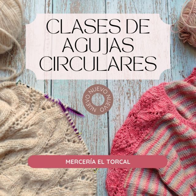 🌟 ¡Nuevas clases de agujas circulares! 🌟  Estoy emocionada de anunciar que empezaré a dar clases de agujas circulares en @merceria_el_torcal. Si te interesa aprender o perfeccionar tus habilidades, ¡esta es tu oportunidad!  Aprenderás a leer y seguir patrones, todo tipo de puntos y hacer maravillosas prendas creadas por ti 💜  📢 IMPORTANTE: Actualmente estamos elaborando los horarios, si estás interesada déjame un comentario o envíame un mensaje directo (también puedes escribir a @merceria_el_torcal ) con tus horarios disponibles para que pueda organizar las clases de acuerdo a la demanda.  ¡Espero ver a muchas de vosotras por allí y que pasemos buenos ratos compartiendo nuestra pasión por el tejido! 🧶✨  #tejermalaga #agujascirculares #tejidoadosagujas #aprenderatejer